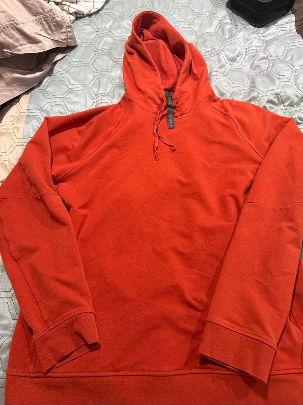 Lululemon City Sweat Pullover Hoodie XL French Terry Aztec Brick Sweatshirt